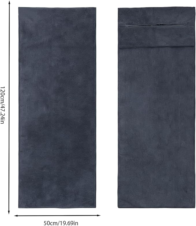 Gym Towels - Slip Resistant Sweat Towels for Gym | Microfiber High Absorbency Fitness Accessories for Yoga Tennis Sports Exercise Pilates Fitness Training Yoga Mat Cover Bench Cover