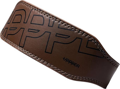 UPPPER Weight Lifting Belt - Double Prong 4” to 2.5” Tapered Premium Lifting Belt for Men and Women - Ultimate Back Support For Weightlifting and Powerlifting | Premium Fitness Gear