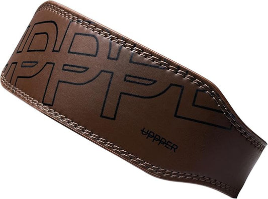 UPPPER Weight Lifting Belt - Double Prong 4” to 2.5” Tapered Premium Lifting Belt for Men and Women - Ultimate Back Support For Weightlifting and Powerlifting | Premium Fitness Gear