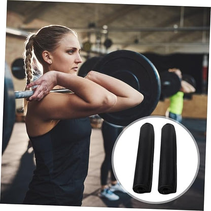 2Pcs Weight Pads for Barbell Cover Thick Shoulder Protective Pads for Neck Support During Squats Lunges Hip Thrusts Durable Comfortable Design for Workouts