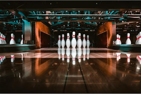 Bowling Backdrop Let's Strike Up Some Fun Photography Background Bowling Birthday Party Backdrop Decors Indoor Bowling Club Backdrop Sport Game Background Kids Adults Photo Studio Props 20x10ft