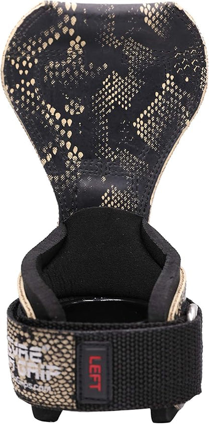 Cobra Grips PRO Weight Lifting Gloves Heavy Duty Straps Alternative with Power Lifting Hooks Padded Wrist Support for Deadlifts & Bodybuilding