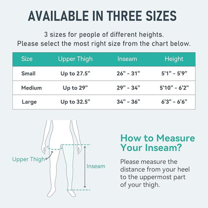 QUINEAR Air Compression Recovery System, Professional Sequential Device for Massage Therapy, Foot and Leg Recovery Boots to Improve Circulation for Athletes, FSA-HSA Eligible (Large)