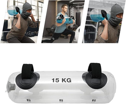 Water Weights Aqua Bag, 25Kg/55lbs Training Power Bag Filled Hydro Core Training Bag Portable Stability Fitness Equipment for Gyms, Homes, Sports Halls