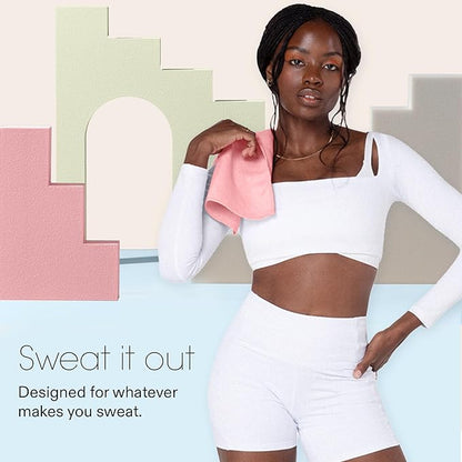Bala Mini Sweat Towels for Gym, Sage - Cooling & Sweat Absorbing Gym Towels for Athletic Sports, Yoga, Pilates & Exercise - Home Workout Essentials for Women & Men - Soft, Quick Dry Fitness Rags