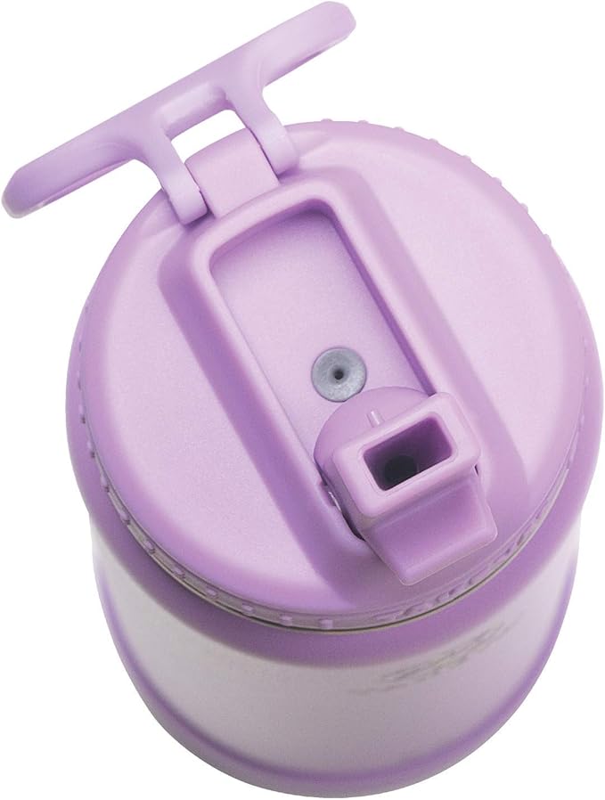 Takeya 24 oz Actives Stainless Steel Water Bottle with Straw Lid – Leakproof, Double-Wall Insulated, Keeps Drinks Cold 24 hrs/Hot 12 hrs, BPA-Free, Powder-Coated, Gym & Travel, Lilac
