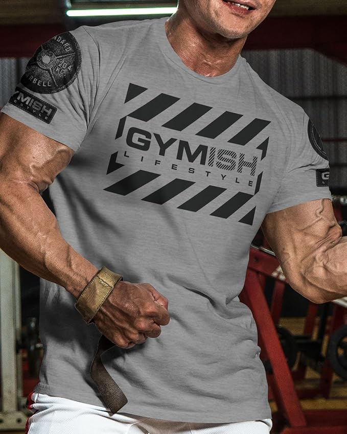 Gymish American Flag Graphic Fitness Tank, Sleeveless Bodybuilding Athletic Tank Top