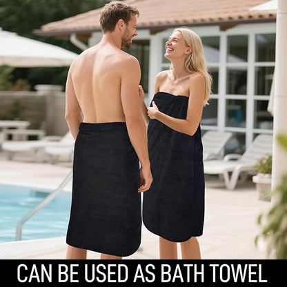 SUNLAND Microfiber Gym Bath Towel Ultra Soft Travel Camping Towel Super Absorbent Swimming Sport Towels with Carry Bag for Adults and Children