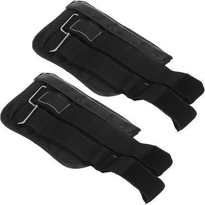Ankle Weights, 1 Pair 1‑6kg Adjustable Ankle Wrist Weights Tight Wrist Weight Sandbags for Fitness Workout Sports for Men Women