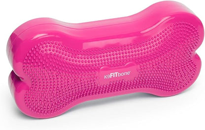 FitPAWS® K9FITbone® - Regular, Razzleberry | Dog Balance Training Platform & Exercise Equipment | Workout Tool for Strength, Core & Stability