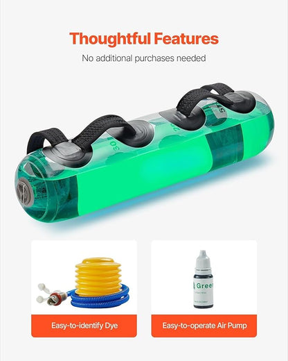 Fitness Water Weight Aqua Bag Training Water Bag Portable Stability Workout