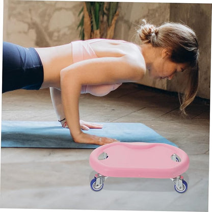 GALPADA Abdominal Sliding Discs Set with Roller Silent Exercise Sliders for Core Strength Training Fitness Equipment for Home Workouts