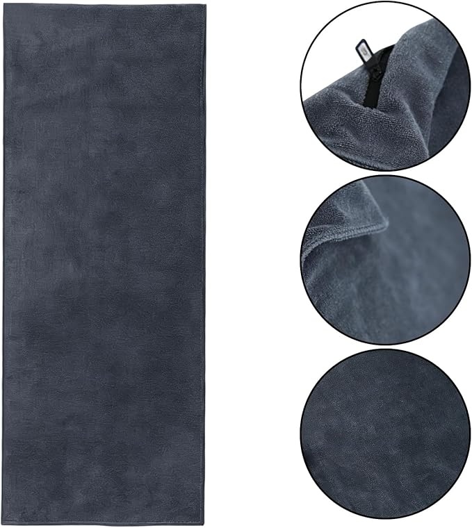 Gym Towels - Slip Resistant Sweat Towels for Gym | Microfiber High Absorbency Fitness Accessories for Yoga Tennis Sports Exercise Pilates Fitness Training Yoga Mat Cover Bench Cover