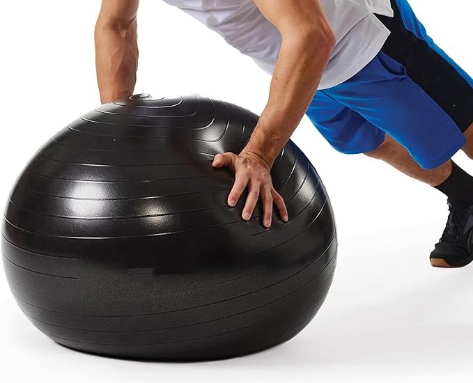 Weighted Stability Ball, 55CM-75CM, Pump Included