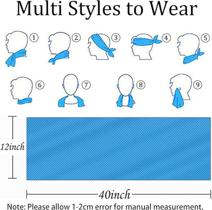 Instant Cooling Towels for Hiking Workout Fitness Camping, Sport Towels for Gym Fitness Yoga Jogging Running & Outdoor Activities