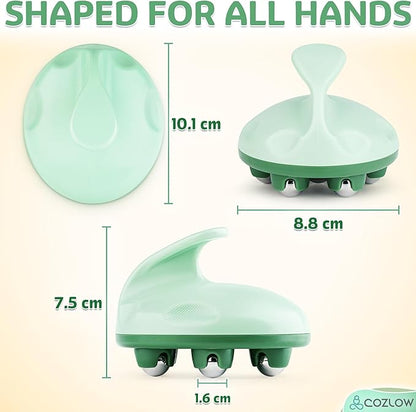 COZLOW Lymphatic Massager - Handheld Drainage Roller Massage Tool to Help Support Lymph System Care by Promoting Circulation, which May Decrease Appearance of Cellulite