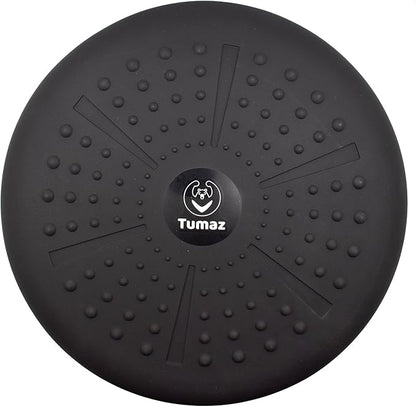 Tumaz Wobble Cushion - Wiggle Seat to Improve Sitting Posture & Stay Focused for Sensory Kids, Balance Disc to Core Strength & Flexible Seating [Extra Thick Balance Board, Pump Included Wobble Board]