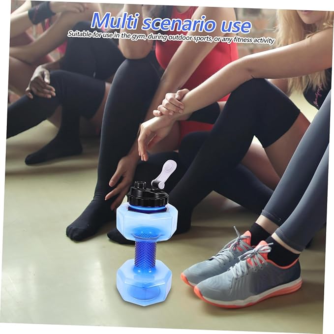 ibasenice Water Bottle Portable Fitness Cup for Gym Yoga Running Outdoors Camping Durable Multifunctional Design for Hydration and Strength Training