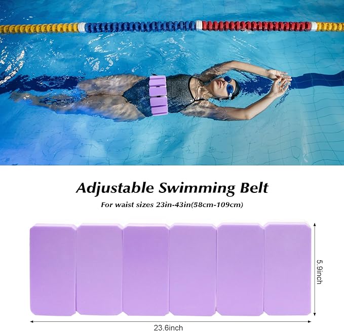 Water Dumbbells Aquatic Exercise Combo Set, High Density Water Weight, Swimming Belt, Swimming Aquatic Gloves for Swim Fitness Training Water Exercise