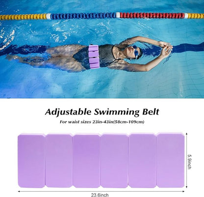 Water Dumbbells Aquatic Exercise Combo Set, High Density Water Weight, Swimming Belt, Swimming Aquatic Gloves for Swim Fitness Training Water Exercise