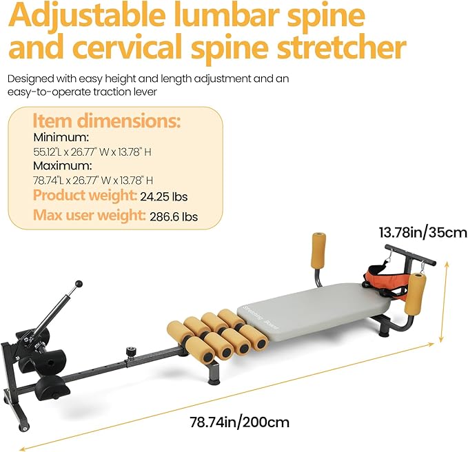 Ab Workout Bench, Adjustable Ab Crunch Machine for Home Gym - Multi-Functional Foldable Sit Up Bench with Preacher Curl Pad & Resistance Bands, Heavy-Duty Exercise Equipment for Arm/Back