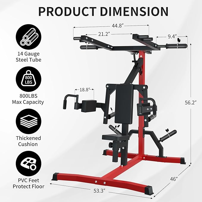 VIVITORY Deltoid and Shoulder Press Machine, Upper Body Special Machine for Chest, Back, Pectoral, Rear Deltoid and Shoulder, 800lbs Capacity Weight Training Home Workout Equipment