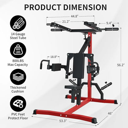 VIVITORY Deltoid and Shoulder Press Machine, Upper Body Special Machine for Chest, Back, Pectoral, Rear Deltoid and Shoulder, 800lbs Capacity Weight Training Home Workout Equipment