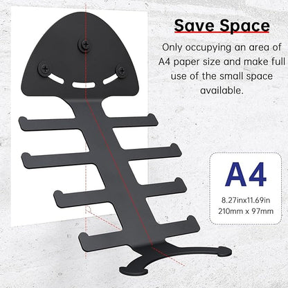 Exercise Resistance Band Rack, Resistance Bands Storage Hanger Gym Equipment Organizer Rack for Pull Up Bands, Multi-Purpose Gym Equipment Storage