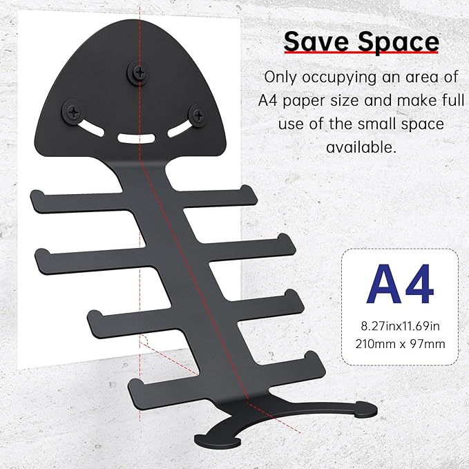 Exercise Resistance Band Rack, Resistance Bands Storage Hanger Gym Equipment Organizer Rack for Pull Up Bands, Multi-Purpose Gym Equipment Storage