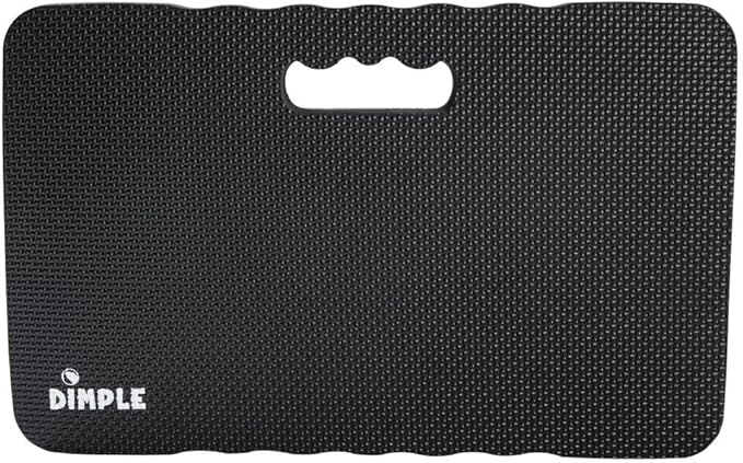 Dimple Kneeling Pad, High Density Thick Foam Comfort Kneeling Mats for Gardening, Yoga Exercise, Garden Cushions, Knee Pads Black