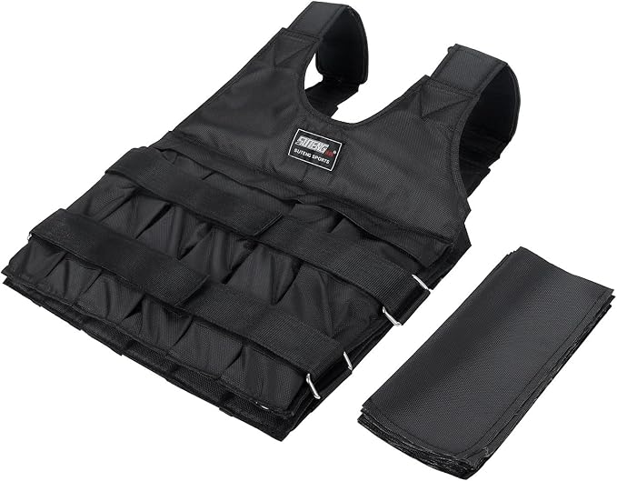 Weighted Vest Women, 20lb/ 30lb/ 40lb/ 50lb/ 100lb Weighted Vest Adjustable Weights,weight Vest Workout Equipment for Exercise Strength Training Fitness Weight Loss Jogging Running