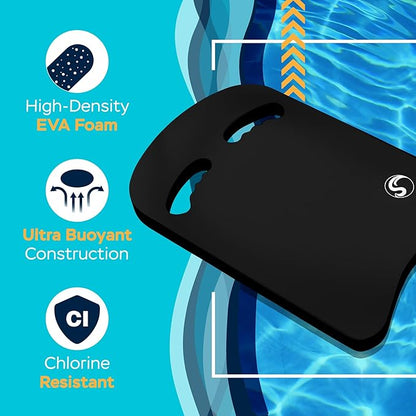 Sunlite Sports Swimming Kickboard - One Size Fits All - A Great Training Aid for Children and Adults