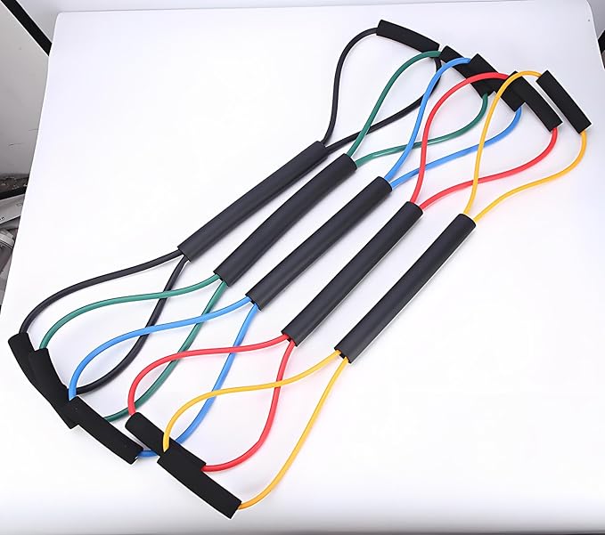 Boxing Resistance Bands for Strength and Speed Training, Boxing Training Equipment with Varied Resistance Levels Enhance Your Boxing Skills Fit for Fighters, Athletes and Fitness