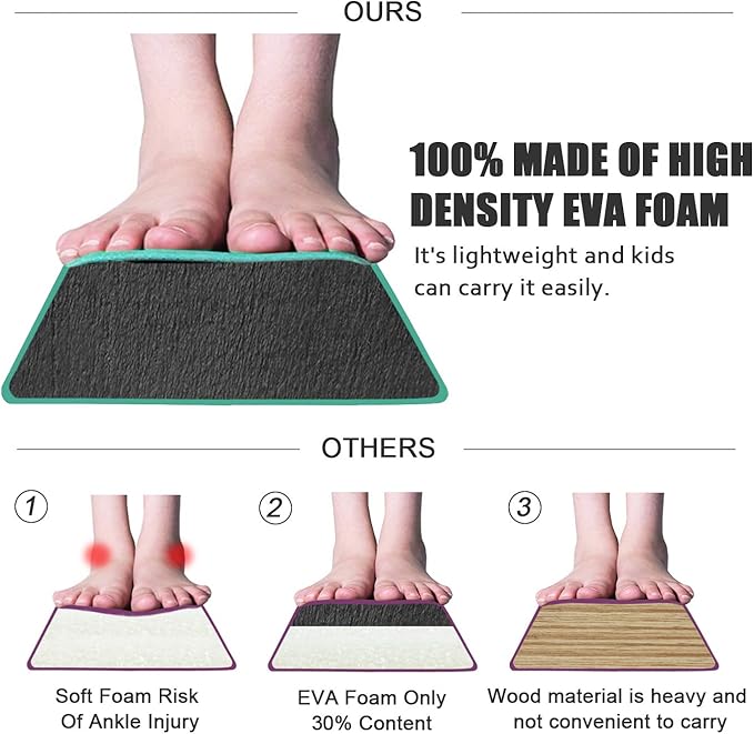 FBSPORT 8ft/9ft/9.5ft Balance Beam Folding Gymnastics Beam Foam Balance Floor Beam Equipment for Kids Adults, Suede Cover Anti Slip Base with Carry Bag for Home School Gym Training