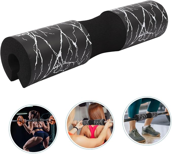 Barbell Pad for Hip Thrust and Squats Foam Neck Cushion for Weight Lifting Sturdy Support Protector for Exercise Equipment