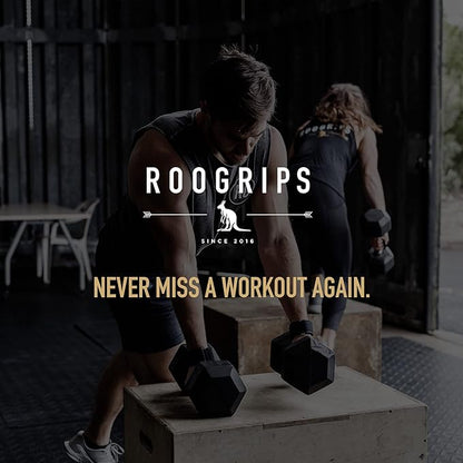 RooGrips Liquid Chalk Grip Enhancer - Hand Chalk for Weightlifting, Gymnastics & Workout - No-Mess, Long-Lasting, Quick-Dry Gym Chalk for Hand Grips & Sweaty Palms - 100ml Premium Climbing Chalk.
