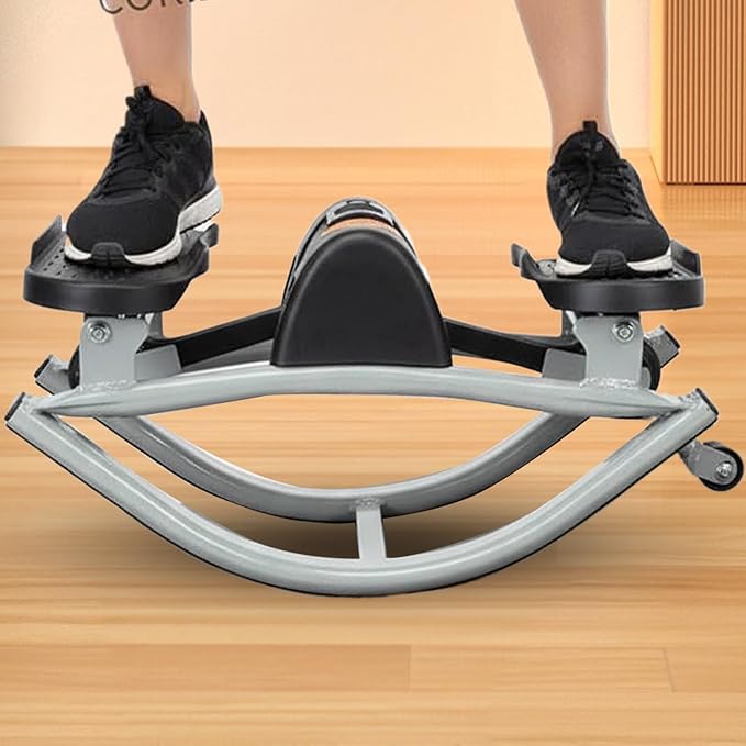 Rock Stepper Machine | Workout Equipment,Compact Side-to-Side Steppers,for Home Apartment Dorm Office Gym Legs Abs Glutes Women Men