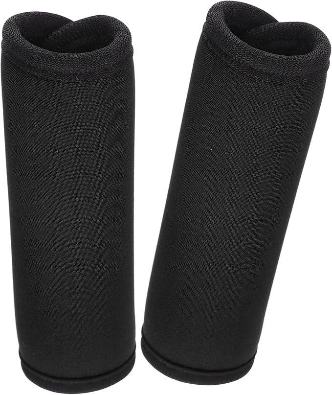 2pcs Anti-slip Barbell Pad Cover for Weight Lifting Durable Protective Mat for Hip Thrusts and Deadlifts Convenient Grip Accessory for Home Gym