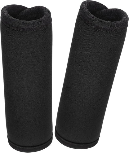 2pcs Anti-slip Barbell Pad Cover for Weight Lifting Durable Protective Mat for Hip Thrusts and Deadlifts Convenient Grip Accessory for Home Gym