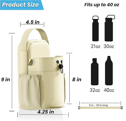 CORDOBA & CO., Magnetic Gym Bag Man Woman, Super Strong Magnetic Bottle Bag, 11LB Weight Capacity, Crossbody Gym Water Holder