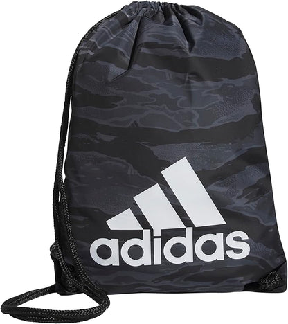 adidas Ready Sackpack – Drawstring Backpack Lightweight Small Gym Bag