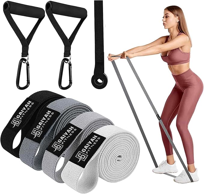 Long Bands for Working Out - Long Resistance Bands for Women Long Workout Bands Long Resistance Bands for Working Out Long Loop Resistance Bands Large Loop Resistance Bands Body Bands for Working Out