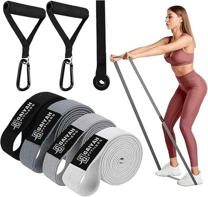 Long Bands for Working Out - Long Resistance Bands for Women Long Workout Bands Long Resistance Bands for Working Out Long Loop Resistance Bands Large Loop Resistance Bands Body Bands for Working Out