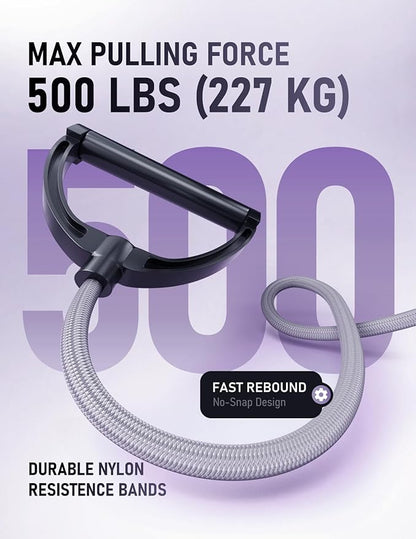 Waist Twister Machine for Body Toning, Fat Burning, Supports 300 lbs, Noiseless, Anti-Slip, Compact Portable for Home, Gym, Apartment, Office