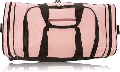 DALIX 17" Blank Duffle Bag Duffel Bag Travel Size Sports Durable Gym Bag