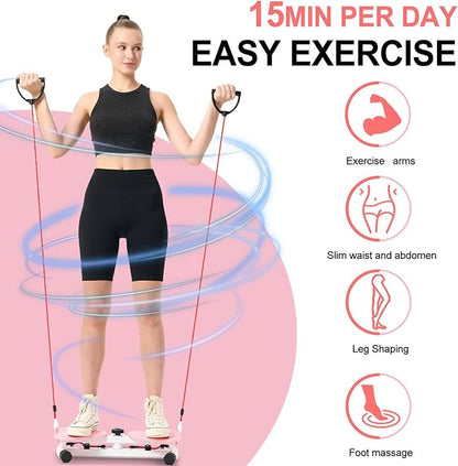 HOTWAVE Waist Twister Board – Non-Slip Fitness Balance Board for Core Strength, Waist Trimming & Weight Loss – Home Exercise Equipment for Men & Women – 360° Rotation, Anti-Skid Surface, Supports Up to 300 lbs