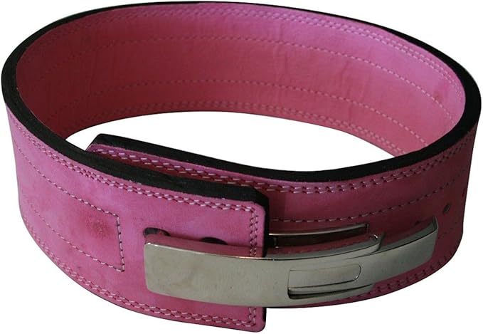 Flexz Fitness Lever Weight Lifting Belt Leather - 10MM 13MM Powerlifting Gym Belts for Men & Women - Lower Back Support for Weightlifting Deadlifts Squats Heavy Duty IPF Bodybuilding