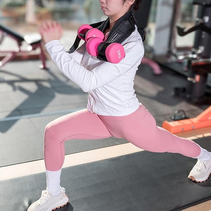 Hip Thrust Belt for Weights and Ankle Resistance Bands With Cuffs for Working Out,Hip Thrust Belt for Dumbbells Heavy, Kettlebells, Plates,Hip,Leg and Booty Builder, Glute Bridge Band