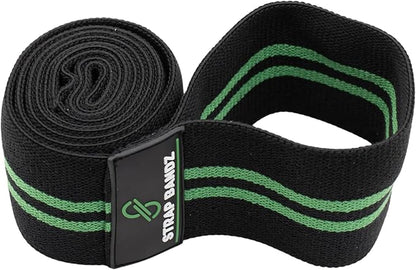 Fabric Resistance Bands with Looped Handles for Pull Up Assistance, Stretching, Mobility & Rehab | Long Non-Slip Workout Bands for Strength Training, Recovery & Home Gym Exercise