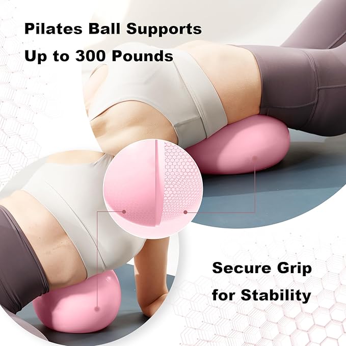 Exercise Ball for Workouts, Anti-Burst and Slip Resistant Yoga Ball for Gym Fitness and Physical Therapy